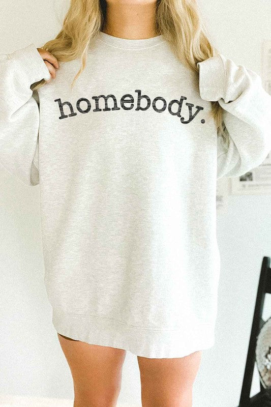 Homebody Oversized Graphic Sweatshirt