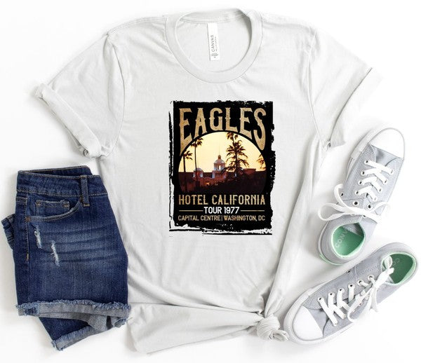 ONLINE EXCLUSIVE* Eagles Hotel California Music Fest Tee